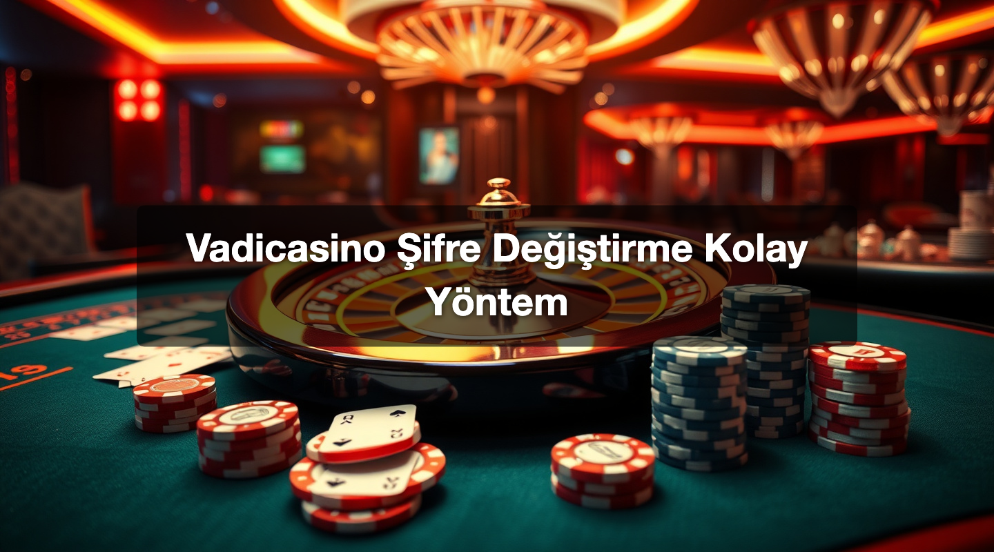 Vadicasino Şifre Değiştirme Kolay Yöntem
